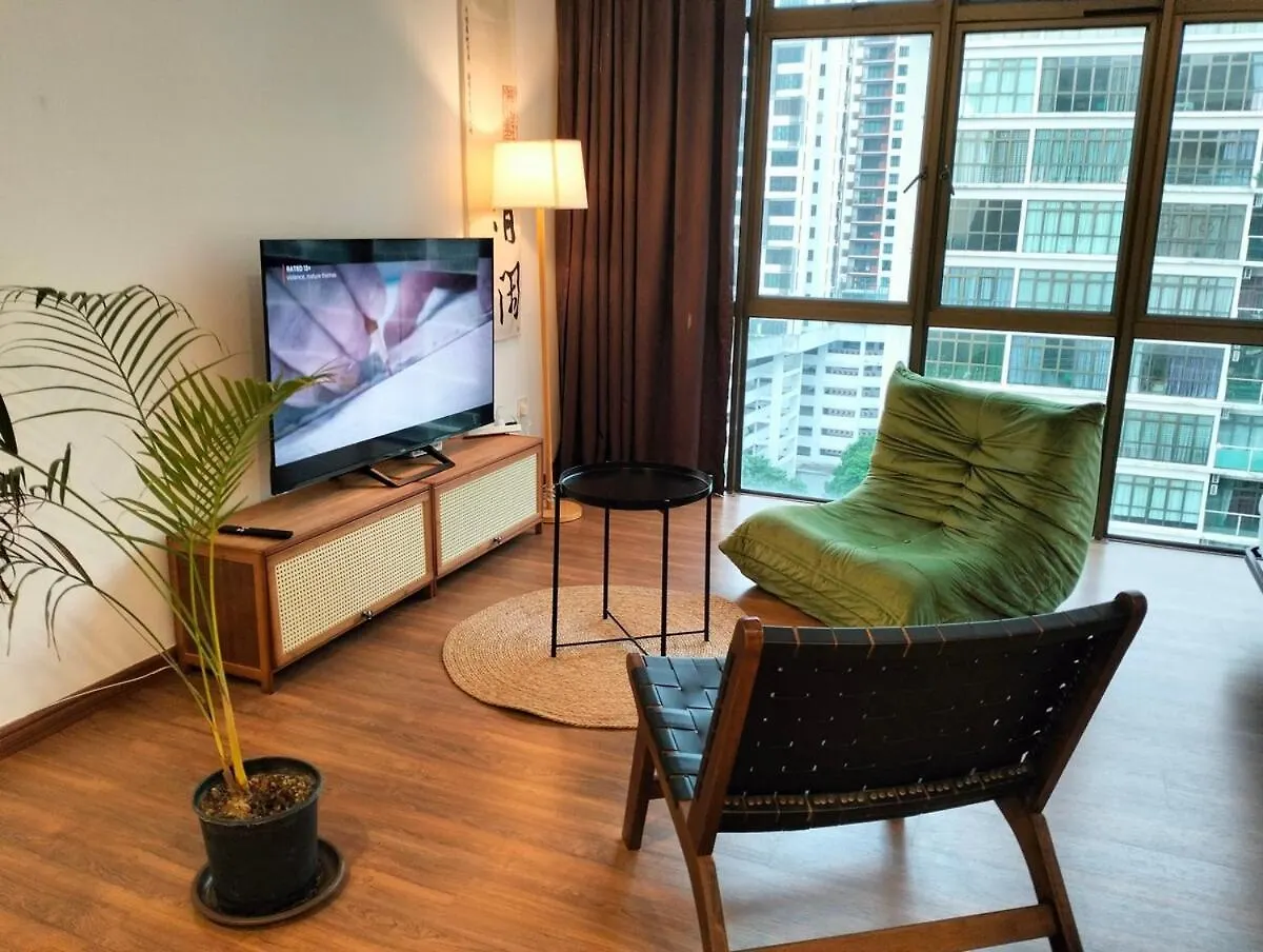 023 Palazio Apartment Vintage Style Studio Mount Austin Wifi & Netflix 新山